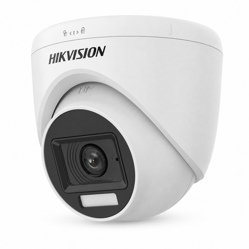 Hikvision DS-2CE76D0T-EXLPF 1080p Mini IR Dome Smart Hybrid Light Kamera