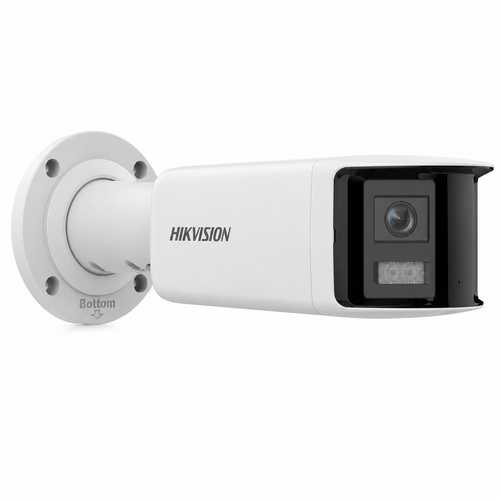 Hikvision DS-2CD2T67G2P-LSU/SL 6 MP 180� Panoramik ColorVu Aktif Cayd�r�c�l� Bullet IP Kamera