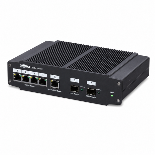 Dahua S4000-7X 7 Port Fiber Ring Y�netilebilir End�striyel Switch