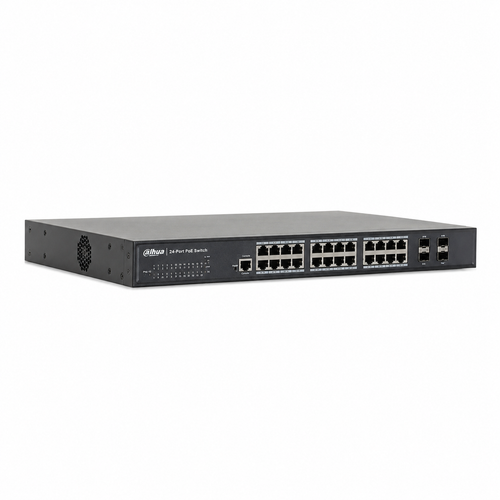 Dahua PFS5424-24T 24 Port Gigabit 4 SFP Combo Layer 2+ Y�netilebilir Switch