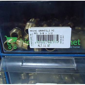 Pirin Orantl Nipel 3/8 - 1/2