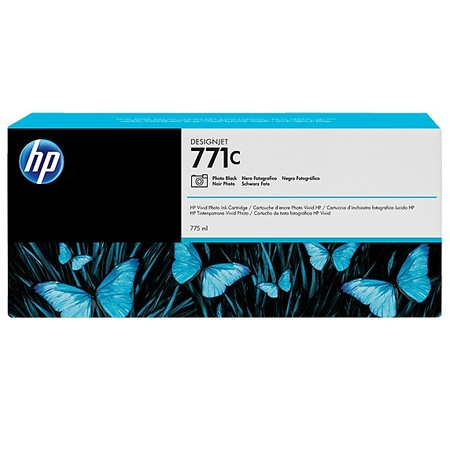 HP 771C 775 ml Fotoraf Siyah DesignJet Mrekkep Kartuu