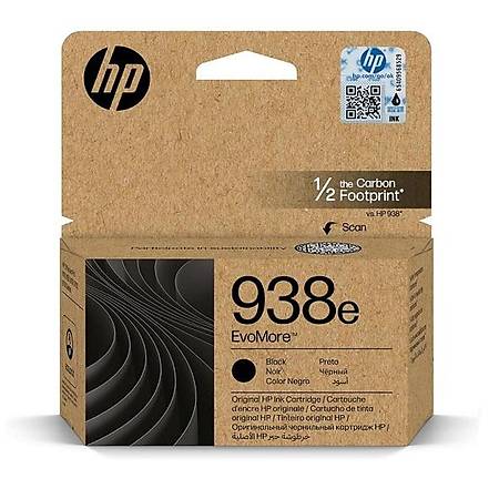 HP 938e EvoMore Orjinal Siyah Kartu 4S6Y2PE
