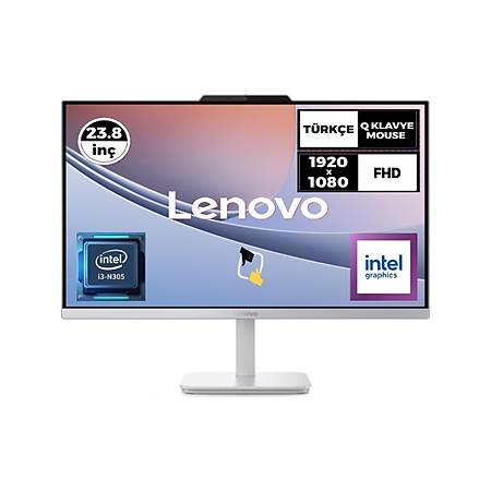 Lenovo A100 F0J6002UTR Intel Core i3 N305 8GB 512GB SSD Freedos 23.8