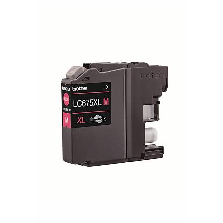 Brother LC-675 XLM Krmz 1200 Syf Mrekkep Kartu