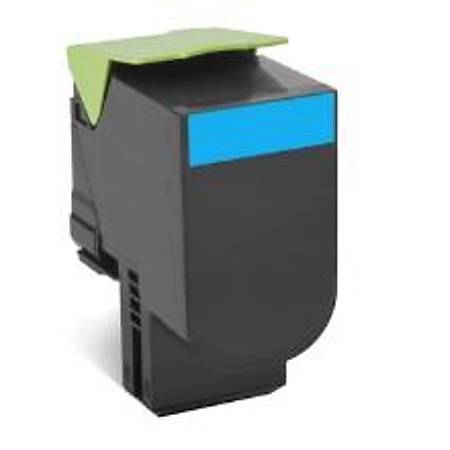 Lexmark 80C8XC0 Mavi Return Toner 4000 Sayfa