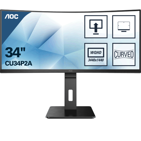 34 AOC CU34P2A IPS QHD 1MS 100HZ HDMI DP