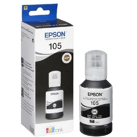 Epson 105 Orjinal Siyah Mürekkep - Epson EcoTank L7160 - L7180
