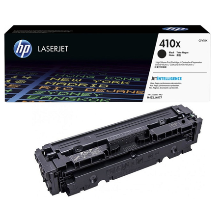 HP CF410X 410X TONER - HP Color LaserJet Pro M377 - M452 - M477 Orjinal Siyah Toner