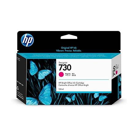 HP P2V63A 730 130 ml Orjinal Macenta Kartu