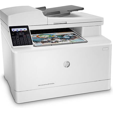 HP LaserJet Pro M183FDW 7KW56A Wi-Fi + Tarayc + Fotokopi + Faks Renkli ok Fonksiyonlu Lazer Yazc