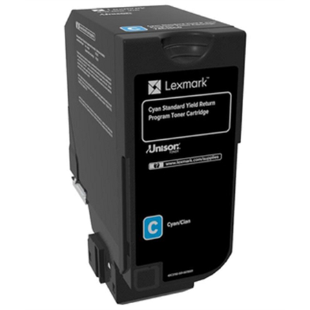 Lexmark 74C5SC0 - Lexmark CS720, CS725, CX725 Orjinal Mavi Toner