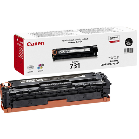 Canon 731BK Toner - Canon CRG-731 Orjinal Siyah Toner 