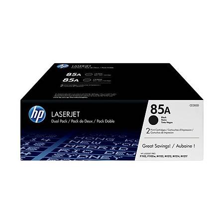 HP CE285AF 85A TONER - HP Laserjet P1102 - M1132 - M1212 - M1217FN Orjinal Toner 2Li Paket
