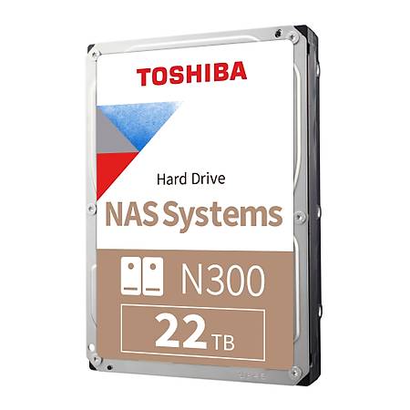 22TB TOSHIBA N300 RV 7200RPM 512MB HDWG62CUZSVA