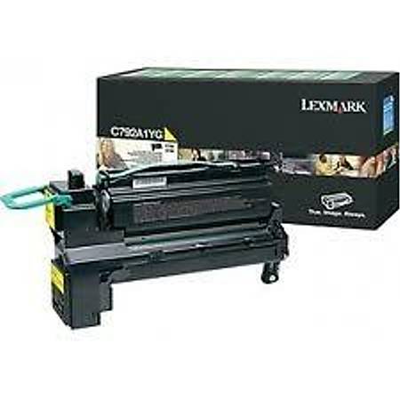 Lexmark C792A1YG Yellow Toner