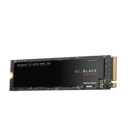 500GB WD BLACK SN750 M.2 NVMe 3430/2600MB/s WDS500G3X0C SSD