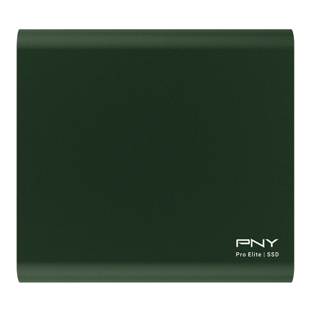 PNY Pro Elite Yeþil 500 GB 1100/700MB/s USB 3.2 Gen 2 Type-C Taþýnabilir SSD (PSD0CS2060GN-500-RB)