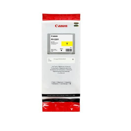 CANON PFI-320Y SARI KARTU , Canon TM-200 , TM-205, TM-300, TM-305 Orjinal Sar Kartu