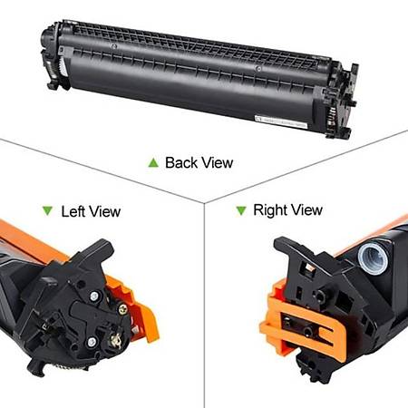 HP 17A CF217A & Canon CRG-047 �ipli Muadil Toner | HP M102 M130 ve Canon LBP112 MF113w Uyumlu Siyah Toner Kartu�