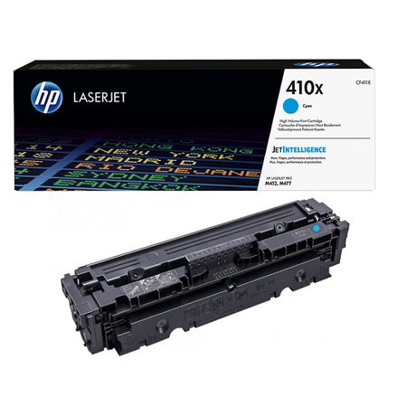 HP CF411X 410X TONER - HP Color LaserJet Pro M377 - M452 - M477 ORJNAL MAV TONER
