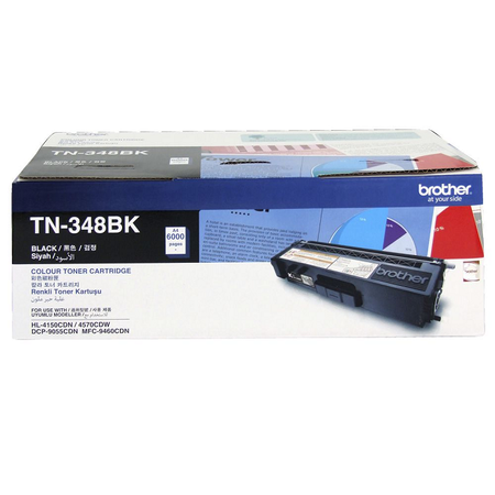 BROTHER TN-348BK - HL4150CDN- HL4570CDW - MFC9460CDN - MFC-9970CDW ORJINAL SIYAH TONER 
