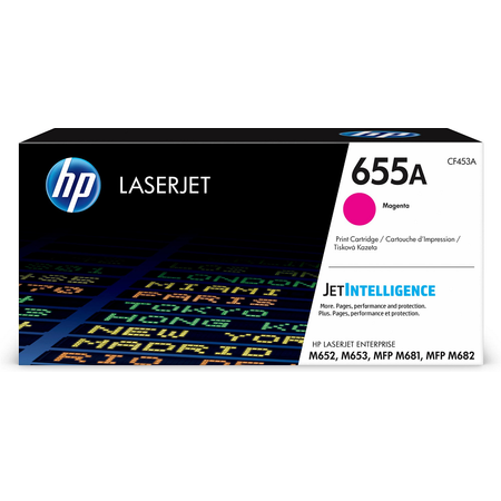 HP 655A CF453A TONER - Hp Laserjet M652 - M653 - MFP M681 - MFP M682 Orjinal Magenta Toner