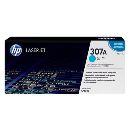 HP 307A CE741A - Renkli LaserJet Professional CP5225 Orjinal Mavi Toner