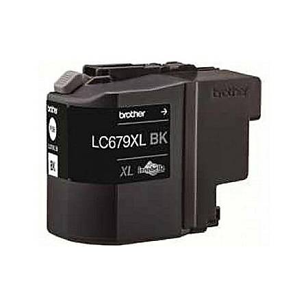 Brother LC679XLBK Siyah 2400 Syf Mrekkep Kartu