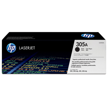 HP 305A CE410A TONER - Hp Laserjet Pro M351 - M375 - M451 - M475 Yazc Orjinal Siyah Toner