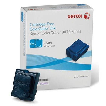 Xerox 108R00958 ColorQube 8870 - 8880 Orjinal Mavi Kartu 6x