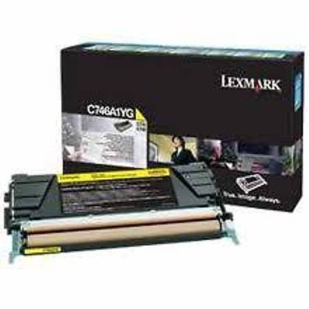 Lexmark C746A1YG Sarı Toner C746/748 (7K)
