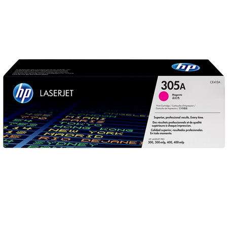 HP 305A CE413A TONER - Hp Laserjet Pro M351 - M375 - M451 - M475 Yazc Orjinal Magenta Toner