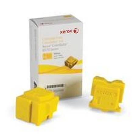 Xerox ColorQube 8570/8580 Genuine Xerox Solid Ink Yellow (2 Sticks) (108R00938)