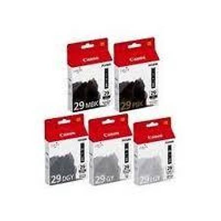 Canon PGI-29 MBK/PBK/DGY/GY/LGY Multipack