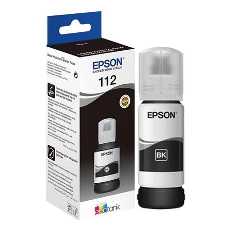 EPSON 112 C13T06C14A ECOTANK 112 Orjinal Siyah Mrekkep