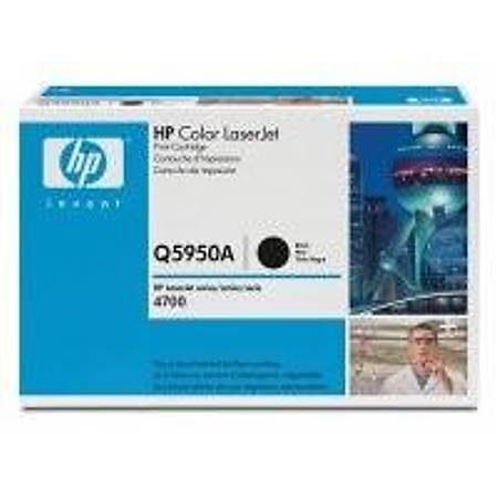 HP Q5950A Black Toner Kartu (643A)