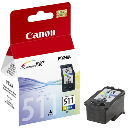 Canon CL511 - Canon CL-511 0rjinal Renkli Kartu