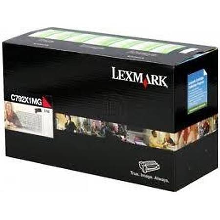 Lexmark C792X1MG Toner Magenta (20,000 Sayfa)