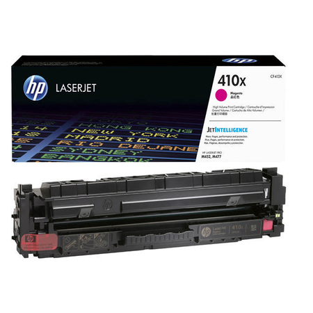 HP CF413X 410X TONER - HP Color LaserJet Pro M377 - M452 - M477 ORJNAL MAGENTA TONER