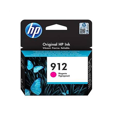 HP 912 MAGENTA KARTU , HP 912 3YL78AE ORJNAL MAGENTA KARTU