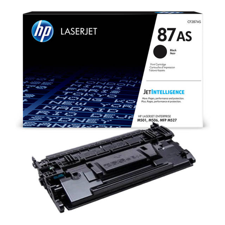 HP 87AS CF287AS TONER, HP LASERJET ENTERPRSE M501 - M506 - M527 ORJNAL TONER