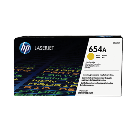 HP 654A CF332A - Color LaserJet M651 Orjinal Sar Toner