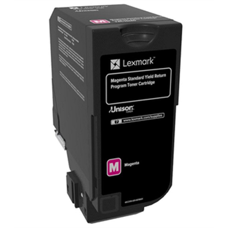 Lexmark 74C5SM0 - Lexmark CS720, CS725, CX725 Orjinal Magenta Toner
