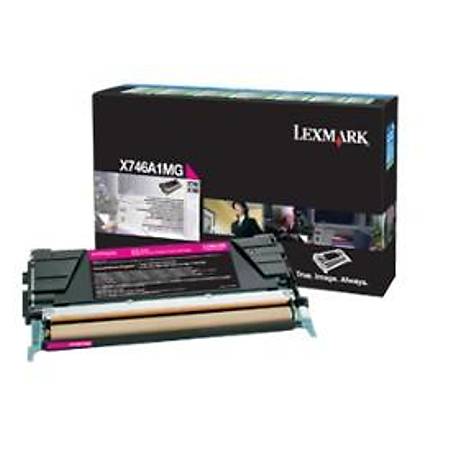 Lexmark X746A1MG Krmz Return Toner Cardridge 7K
