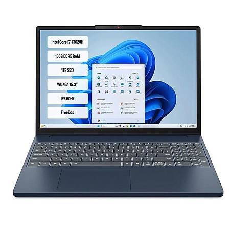 Lenovo Ideapad Slim 3 15IRH10 83K10061TR i7-13620H 16 GB 1 TB SSD UHD Graphics 15.3 WUXGA Notebook