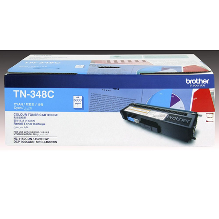 BROTHER TN-348C - HL4150CDN- HL4570CDW - MFC9460CDN - MFC-9970CDW ORJINAL MAV TONER