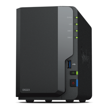 SYNOLOGY DS223 NAS 2YUVALI NAS DEPOLAMA NTES