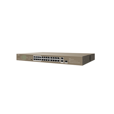 TENDA TEF1126P-24-250W 24PORT 10/100 YNETLEMEZ POE SWITCH