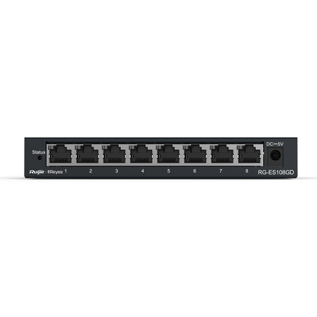 RUIJIE REYEE RG-ES108D 8 PORT 10/100 SWITCH METAL KASA 